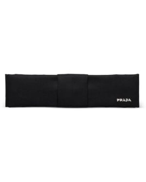 Prada Re-Nylon Hair Clip - White