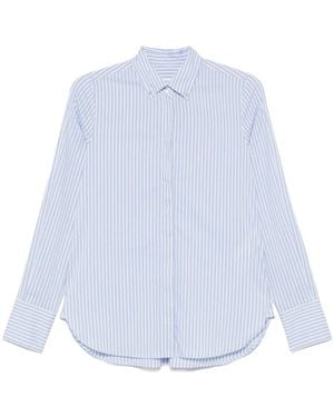 Manuel Ritz Camicia A Righe - Bianco
