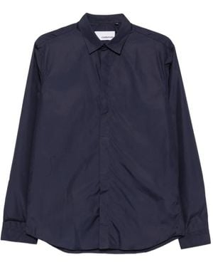 Costumein Chemise À Fermeture Dissimulée - Blue