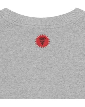 ICECREAM Running-Dog Print Sweatshirt - Grey