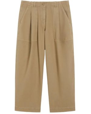 Weekend by Maxmara パッチポケット パンツ - ナチュラル