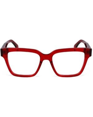 Paul Smith Occhiali Squadrati - Rosso