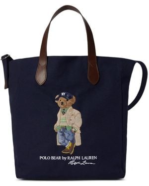 Polo Ralph Lauren Polo Bear Tote Bag - Blue