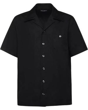 Dolce & Gabbana Short-Sleeve Shirt - Black
