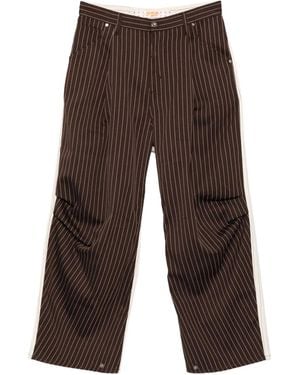 PDF Pantalones a paneles - Marrón