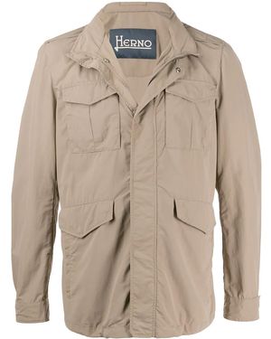 Herno Giacca A Collo Alto - Multicolore
