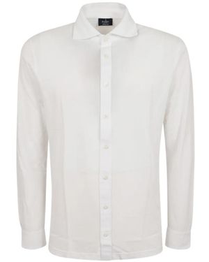 Barba Napoli Long-Sleeve Shirt - White