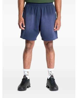 Nike Solo Swoosh Track Shorts - Blue