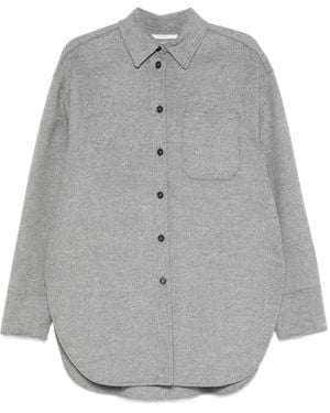 Sportmax Wool Shirt Jacket - Grey
