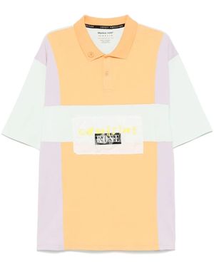 Martine Rose Polo Colourblock - Orange
