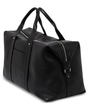 KARL LAGERFELD Logo-Patch Weekender - Black