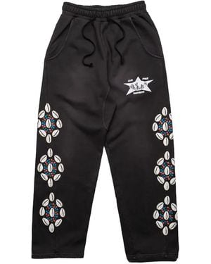 Barriers Cowrie Shell Track Trousers - Black
