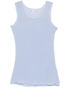 Daniele Fiesoli Round-Neck Tank Top - Blue