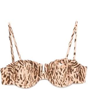 Zimmermann Haut De Bikini À Imprimé Léopard - Neutre
