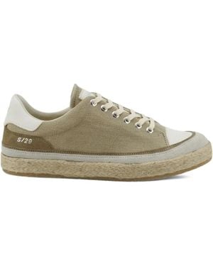 Pànchic S29 Sneakers mit Espadrille-Sohle - Natur