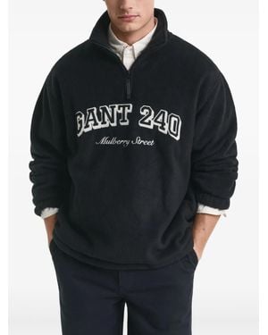 Mulberry 240 Mulberry Street Zip-Up Sweatshirt - Black