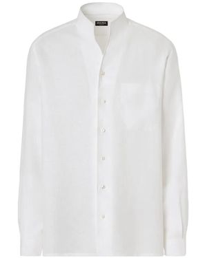 ZEGNA Cotton Shirt - White