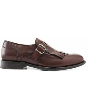 Lottusse Chaussures À Boucle Lutton - Brown