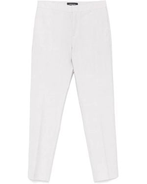 Fabiana Filippi Crystal-Embellished Tailored Trousers - White