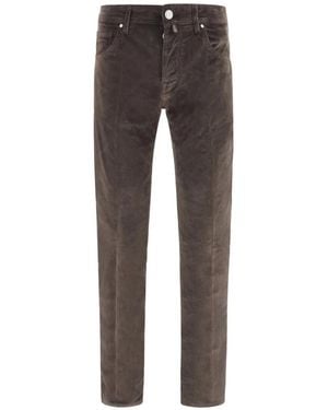 Jacob Cohen Pantalones Slim Scott - Gris