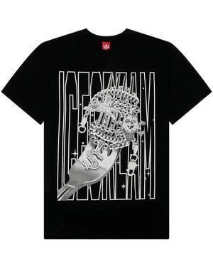 ICECREAM Camiseta Pasta con motivo gráfico - Negro