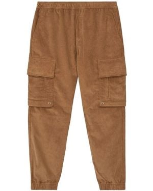 Burberry コーデュロイ カーゴパンツ - ブラウン