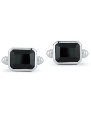 Mateo Onyx Cufflinks - Black