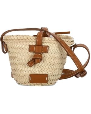 Catarzi Raffia Tote Bag - Natural