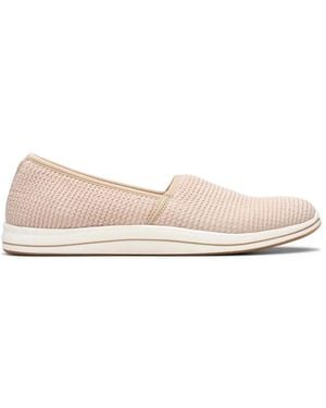 Clarks Cloudsteppers Breeze Stretch Loafers - Pink