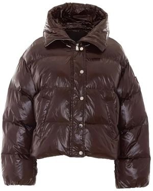 Pinko Impasto Padded Jacket - Brown