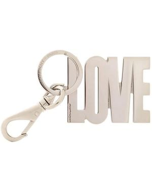 Givenchy Love Keyring - White