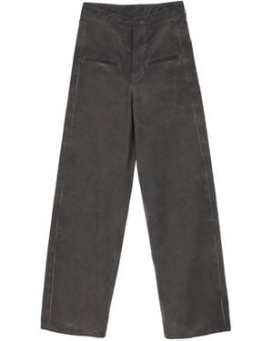 Uma Wang Ball Cotton Palazzo Trousers - Grey