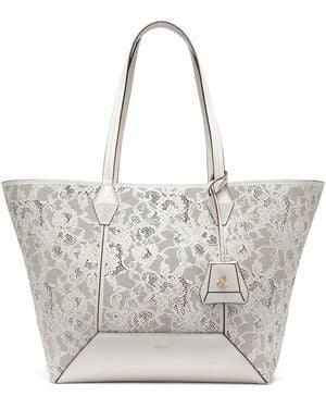 Jimmy Choo Medium Diamon Tote Bag - Grey