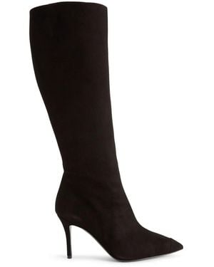 Giuseppe Zanotti Kalima 90mm ポインテッドトゥ ブーツ - ブラック