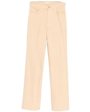 Mother High-Waisted Jeans - White