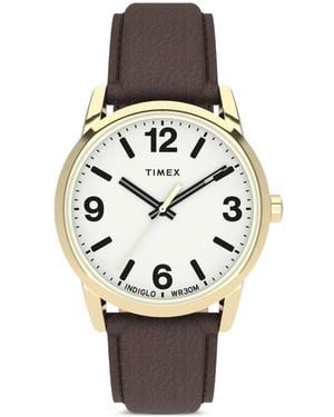 Timex Reloj Reader De 40 Mm - Blanco