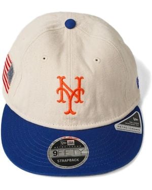 KTZ 9Fifty Herringbone Logo Baseball Cap - Blue