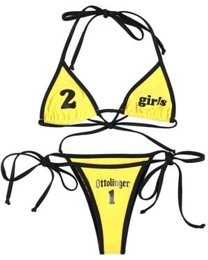 OTTOLINGER Bikini À Logo Imprimé - Metallic