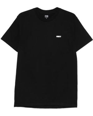 Obey Crew-Neck T-Shirt - Black