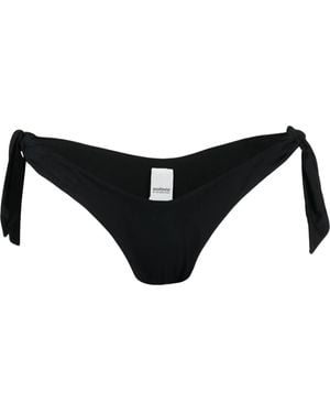 MATINEÉ Bikinislip Met Gestrikte Zijkant - Zwart