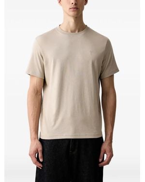 Joop! Priamo Logo-Embroidered T-Shirt - Natural