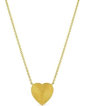 LEIGH MAXWELL 18K Heart Necklace - Metallic