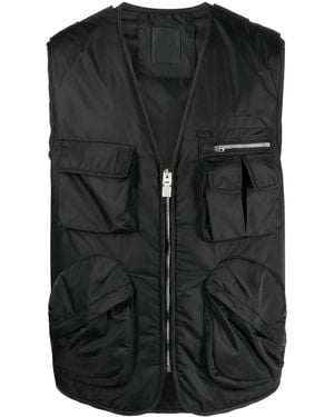 Givenchy Multipocket Vest - Black
