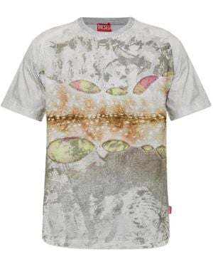 DIESEL T-Clintin Printed T-Shirt - White