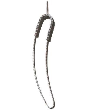 Saskia Diez Fringe Loop Earrings - Multicolour