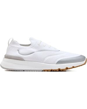 Brunello Cucinelli ニットスニーカー - ホワイト
