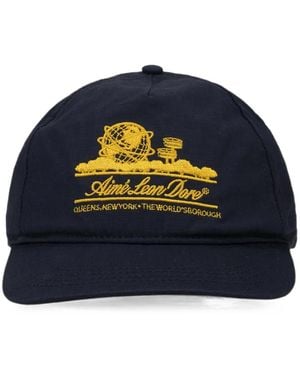 Aimé Leon Dore Unisphere Embroidered Cap - Blue