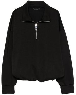 Dondup Maglione Con Zip - Nero