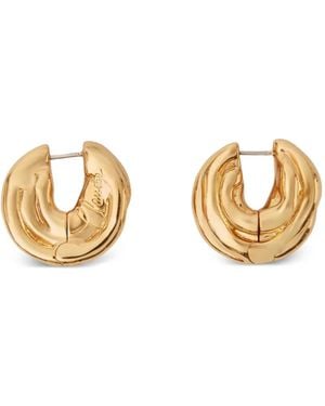 Claudie Pierlot Orecchini A Cerchio - Metallizzato