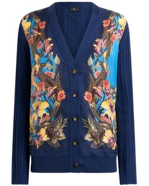 Etro Cardigan - Blue